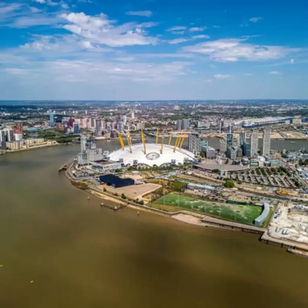 greenwich peninsula, regeneration, jubilee line, north greenwich
